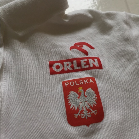 White Collar T-shirt Polish National Team - Picture 2 of 7